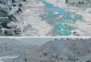 افتتاح پل روستای شهید طیب با حضور سخنگوی دولت