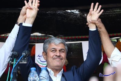 استقبال بی سابقه مردم گچساران از دکتر تاجگردون