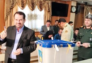 استاندار کهگیلویه و بویراحمد رای خود را به صندوق انداخت