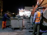 جابجایی پیمانکار دلیل وقفه خدمات رسانی شهری و جمع آوری زباله ها /جمع آوری زباله های سطح شهر یاسوج