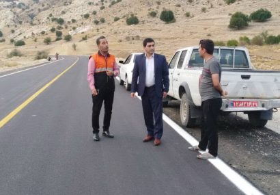 جاده لنده – تراب در مراحل پایانی