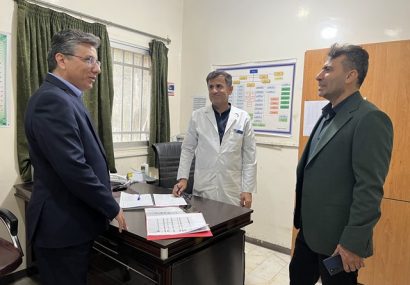 اولین بازدید سرپرست معاونت درمان دانشگاه علوم پزشکی یاسوج از بیمارستان امام خمینی (ره) دهدشت تأکید بر افتتاح زایشگاه جدید و توسعه خدمات درمانی اولین بازدید سرپرست معاونت درمان دانشگاه علوم پزشکی یاسوج از بیمارستان امام خمینی (ره) دهدشت تأکید بر افتتاح زایشگاه جدید و توسعه خدمات درمانی
