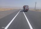 اجرای هشت‌هزار متر خط‌کشی در محور دهدشت – سرفاریاب