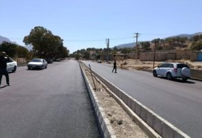 آسفالت‌ریزی ورودی دهستان جاورده به پایان رسید