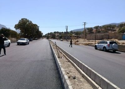 آسفالت‌ریزی ورودی دهستان جاورده به پایان رسید