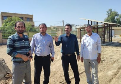 آغاز عملیات ساخت پارکینگ عمومی برای رفاه مراجعین در بیمارستان امام خمینی (ره) دهدشت