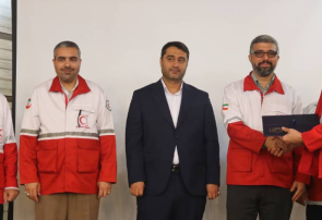 سیدمحمود رزمجو معاونت داوطلبان جمعیت هلال احمراستان،صاحب رتبه برتر کشور شد