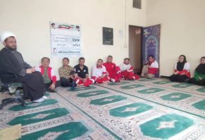 اقامه نماز در هلال احمر شهرستان کهگیلویه به امامت حاج آقا وحدانی‌فر؛ تأکید بر اهمیت پدافند غیرعامل در مقابله با تهدیدات آینده