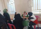 حضور کاروان بهداشت و درمان جمعیت هلال‌احمر استان در مناطق محروم بخش جلیل به مناسبت هفته بسیج