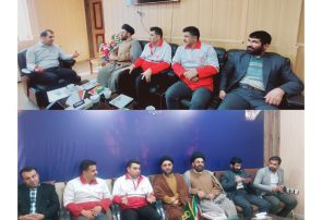 تأکید بر توسعه زیرساخت‌های امدادی در دیدار سرپرست هلال‌احمر کهگیلویه و بویراحمد با امام جمعه و فرماندار دنا