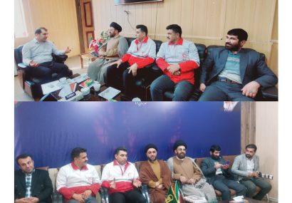 تأکید بر توسعه زیرساخت‌های امدادی در دیدار سرپرست هلال‌احمر کهگیلویه و بویراحمد با امام جمعه و فرماندار دنا