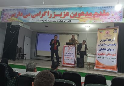 کارگاه آموزش تخصصی مشاوران و روان‌شناسان شهرستان کهگیلویه برگزار شد