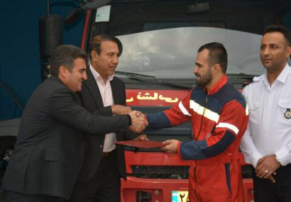 قهرمان بی‌ادعا در لحظه خطر؛ نجات جان شهروند با اقدام شجاعانه آتش‌نشان دهدشت