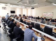 کارگاه آموزشی هیأت های اجرایی شهرستان های کهگیلویه، چرام و لنده در هفتمین دوره انتخابات شوراهای اسلامی شهر با حضور معاون سیاسی امنیتی، مدیر کل سیاسی استانداری، فرمانداران کهگیلویه لنده و چرام در فرمانداری دهدشت