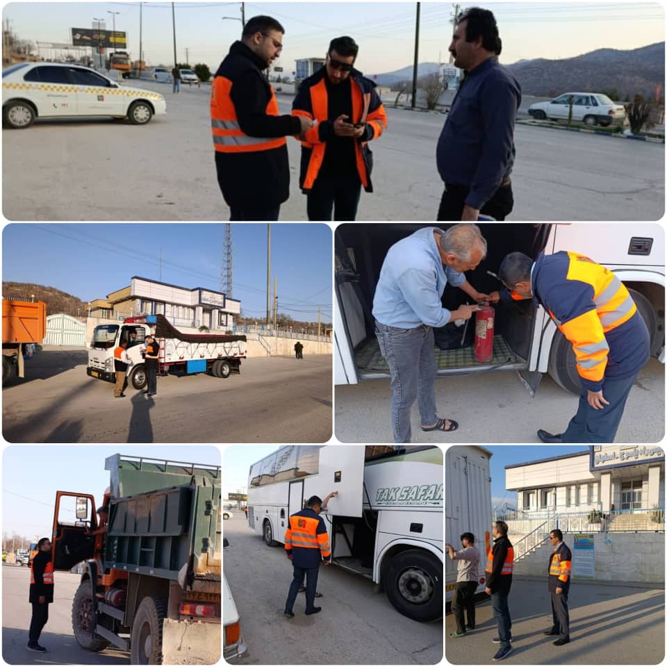 تشدید نظارت‌های جامع راهداری بر ناوگان مسافری و باری استان در آستانه سفرهای نوروزی