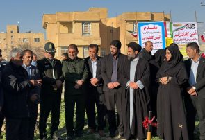 کلنگ‌زنی مرکز شیمی‌درمانی خیرساز در بیمارستان امام خمینی (ره) دهدشت