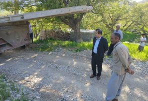 اصلاح شبکه فرسوده برق روستای بناری با پیگیری بخشدار دیشموک