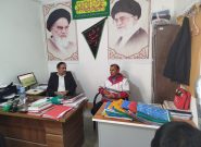 بازدید بخشدار دیشموک از هلال احمر به مناسبت روز جهانی این نهاد و تقدیر از رئیس آن