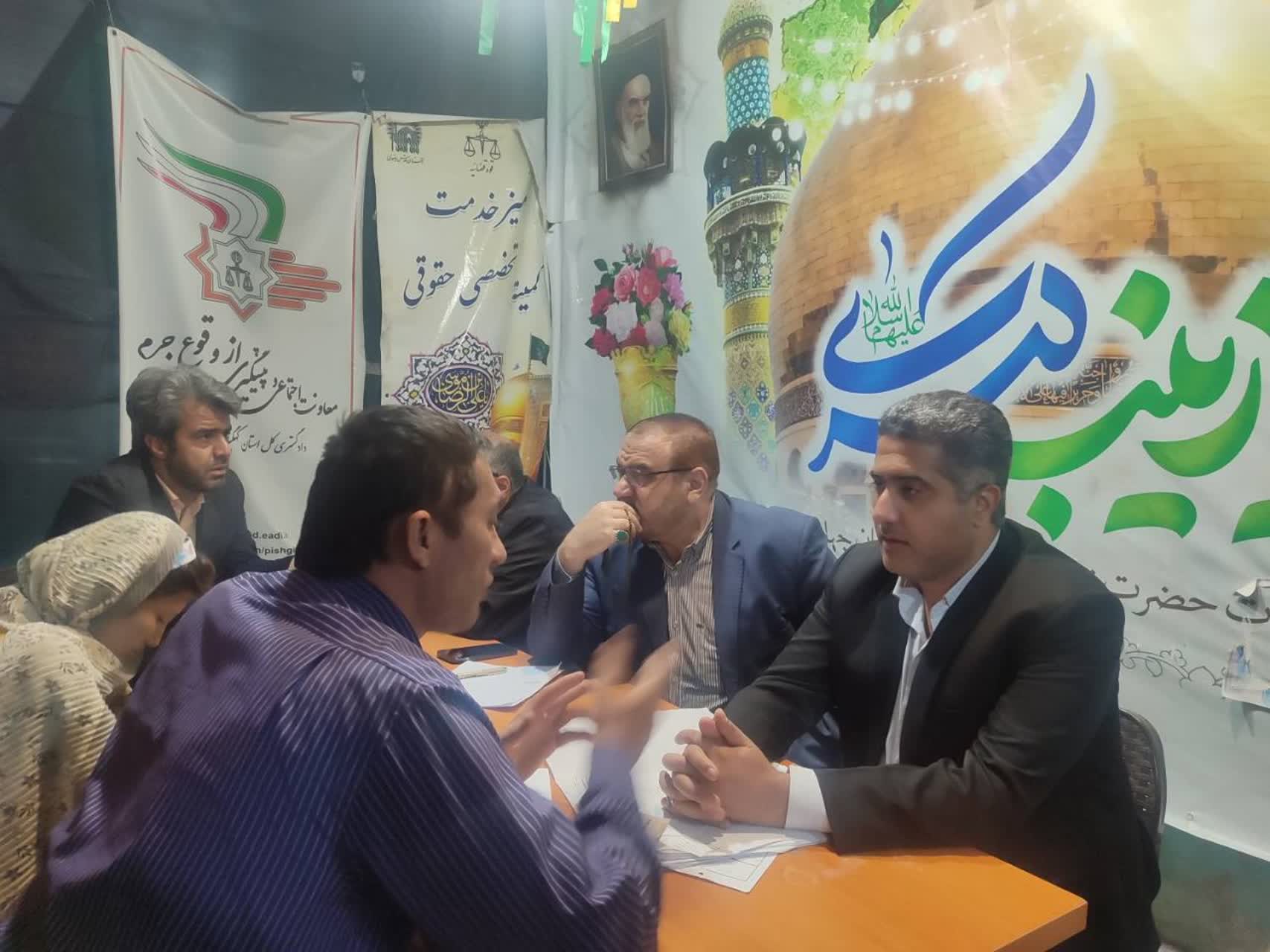 یاسوج، پایتخت خدمت شبانه؛ مسئولان قضایی پای کار مردم تا پاسی از شب