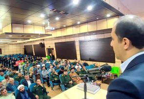 فرماندار دنا در جلسه معارفه فرمانده سپاه: در جنگ رمضان در چهار میدان جنگ، خیابان، دیپلماسی و خدمت به مردم از کشور دفاع کردیم.