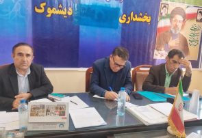 بازدید مدیرکل دفتر امور روستایی و شوراها از روستاهای بخش دیشموک