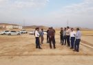 بازدید میدانی مسئولان استانی از سایت ۱۰۱۰ واحدی نهضت ملی مسکن دهدشت / تصمیمات اجرایی برای رفع موانع زیرساختی
