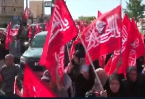 راهپیمایی جاماندگان اربعین با شعار باید برخاست در کهگیلویه و بویراحمد راهپیمایی جاماندگان اربعین با شعار باید برخاست در کهگیلویه و بویراحمد
