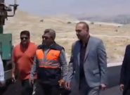 تداوم عملیات راهداری در گچساران؛ پیشرفت ۶۵ درصدی بهسازی و آسفالت راه روستایی پشهکان به شاهزاده محمد