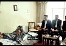 فیلم و تصویر: دیدار شبانه وزیر با استاد بیمار؛ روایتی از قدرشناسی در روزهای سخت