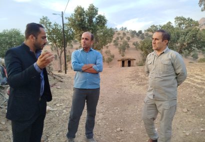 بازدید میدانی بخشدار دیشموک از روستای ده احمد؛ از مشکلات عمرانی و آنتندهی تا پل و جاده