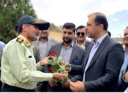 قدردانی فرماندار دنا از نیروی انتظامی در هفته فراجا