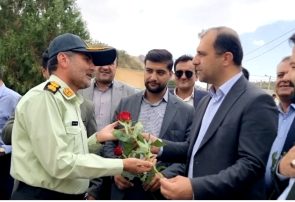 قدردانی فرماندار دنا از نیروی انتظامی در هفته فراجا
