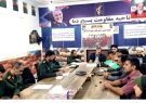 نشست خبری رزمایش اقتدار بسیج گردان‌های جان‌فدای ایران در دنا برگزار شد