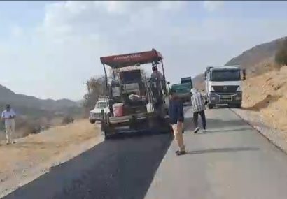 آغاز عملیات آسفالت پروژه راه روستایی تاکسیسه به مورزرد زیلایی با تلاش راهداری استان