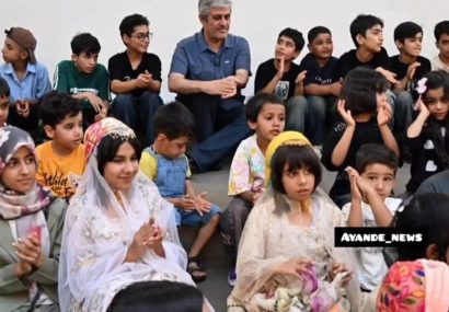 معمارِ امید در محلات قدیمی؛ حضور صمیمانه دکتر تاجگردون در جمع کودکان گچساران