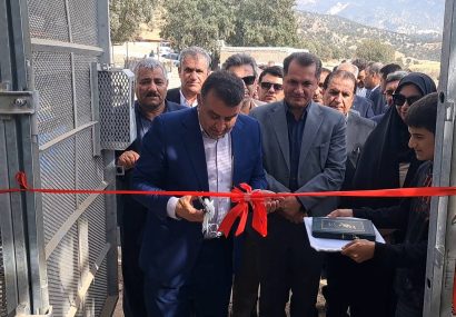 افتتاح دکل مخابراتی و چند جاده روستایی در لوداب